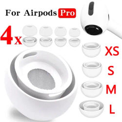 Auricolari in silicone morbido per Apple Airpods Pro 1a 2a generazione Air pods Auricolari protettivi Cover Foro di riduzione del rumore Cuscinetti auricolari