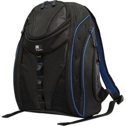 Mobile Edge Express Mebpe32 Carrying Case (Backpack) For 16" To 17" Macbook, Book - Black, Royal Blue - Ballistic Nylon Body - Shoulder Strap