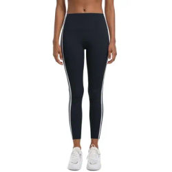 Tights Striped Fitness Height Waist Peach Lift Hot Pants Sports Running Yoga Pants Leggings Sport Women Fitness Yoga Clothes