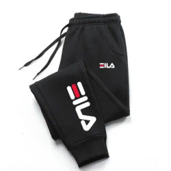 2025 men's running training jogging pants sports pants autumn and winter new elastic waist fitness fashion casual pants
