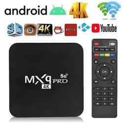 MXq PRO TV BOX Android 11.0 S905L 2.4G&5G WiFi Original Quad Core 1GB RAM 8GB ROM Media Player 4K HD Set Top Box IPTV Youtube