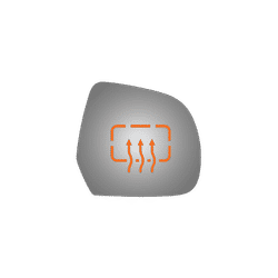 Burco Mirror Glass, Passenger Side, 90 Day Warranty 5566H