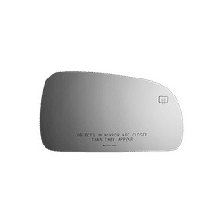 Burco Mirror Glass, Passenger Side, 90 Day Warranty 3725HRSG