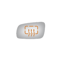 Burco Mirror Glass, Driver Side, 90 Day Warranty 2831H