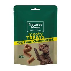 2x100g Lamb & Chicken Original Dog Treats Natures Menu Dog Snacks