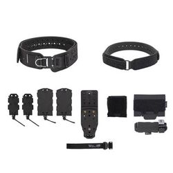 Wilder Tactical Charlie Elite Belt Kit 1in Prostyle D-Ring MHP Adapter Black Extra Small/Large HMGCHEKBK07