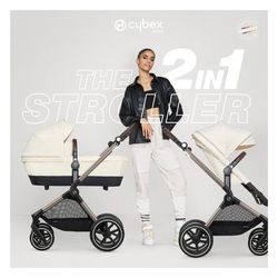 Cybex EOS Lux 2-in-1 Stroller - Lava Grey