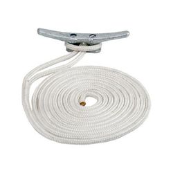 Sea-Dog Double Braided Nylon Dock Line - 5/8in x 50ft - White 302116050WH-1