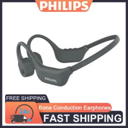 Philips TAA6609C casque à Conduction osseuse sans fil Bluetooth 5.4 écouteur HiFi stéréo musique sport casque extérieur oreille crochet micro