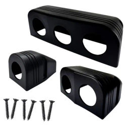 Panneau de tente de chargeur USB 12V, boîtier en plastique 1/2/3 trous pour prise USB, fonctions multiples, accessoires de bricolage pour voiture, bateau, ATV, RV, Marine