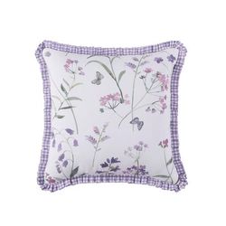 Nola 18 Inch Square Decorative Throw Pillow by Royal Court in Lilac (Size ONE SIZE)
