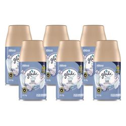 Glade Automatic Air Freshener, Clean Linen, 6.2 oz, 6/Carton (SJN375364)