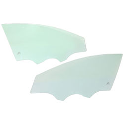 JC Whitney Door Glass, Front, Driver & Passenger Side, 1-year unlimited-mileage warranty SET-JH480145