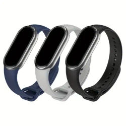 Bracelet de montre en Silicone souple pour Xiaomi Mi Band 8 9 NFC Smartwatch ceinture de remplacement Bracelet de Sport correa Mi Band 8/9 accessoires