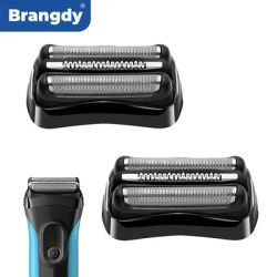 Brangdy 21B S3 Wet and Dry Replacement Heads for All Braun Series 3 3040s 300s 310s 320s 360s 3010s 3090cc Electric Shavers