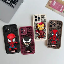 Marvel Spider Man Venom Silicone Phone Case For Motorola E32 G54 G05 G04 G24 G34 G75 G14 G15 E13 E40 E14 E22 G9 G Play 2025 Capa
