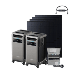 2× Anker SOLIX F3800 + Power Backup Kit + 4× 410W Rigid Solar Panel