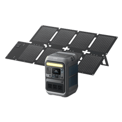 Anker SOLIX C300 Solar Generator + 60W Solar Panel（oso）