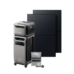 Anker SOLIX F3800 Plus + Expansion Battery + 10-Circuit Manual Transfer Switch + 2× 440W Rigid Solar Panel