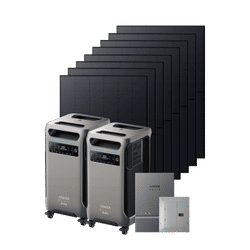 2× Anker SOLIX F3800 Plus + Smart Home Power Kit + 8× 440W Rigid Solar Panel