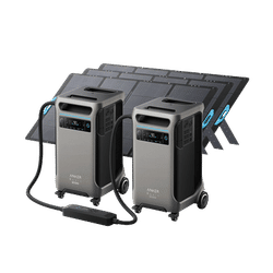 2× Anker SOLIX F3800 Plus + Double Power Hub + 3× 400W Solar Panel