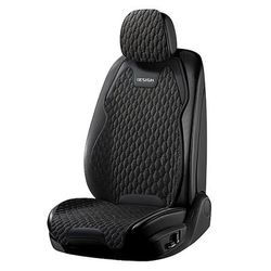 Coprisedile auto quattro stagioni, cuscino per sedile anteriore e posteriore compatibile con airbag, protezione per sedile traspirante, accessori per auto