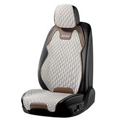 Coprisedile auto quattro stagioni, cuscino per sedile anteriore e posteriore compatibile con airbag, protezione per sedile traspirante, accessori per auto
