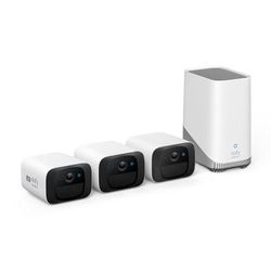 SoloCam C210 (3 Packs) + Homebase S380 (Homebase3) white