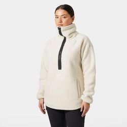 Helly Hansen Women's Bliss Pile Fleece 1/2 Zip White L