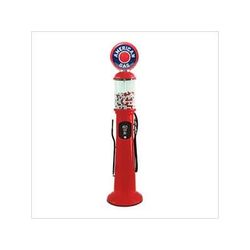 Roadside Relics American Gas Retro Gas Pump Replica Tall Gravity Feed Gumball Machine