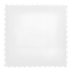 Lock-Tile 7mm White PVC Smooth Tile (10 Pack)