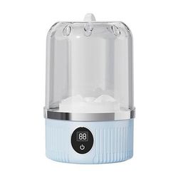 Lavatrice automatica portatile, non necessita di essere collegata, non necessita di essere assemblata, batteria ultra potente da 3000 mAh, può essere utilizzata circa 15 volte dopo una ricarica di 2