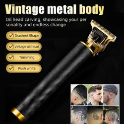 T9 Electric Hair Clipper for Men Rechargeable Beard Shaver Body Hair Trimmer Portable Haircut Machine Barber Tool Gifts for men
