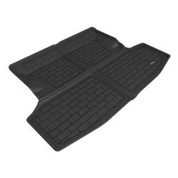 3D Mats USA Cargo Mat Made of Rubber Black Molded Liner, 3-year limited warranty M1SB0361309