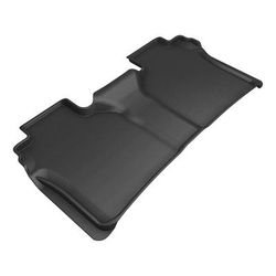 3D Mats USA Floor Made of Rubber Black Molded Liner, Second Row, Limited Warranty L1CH11121509