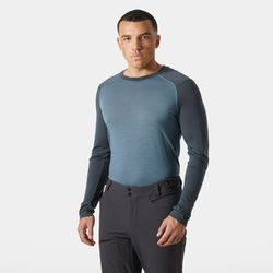 Helly Hansen Men’s Durawool Crew Long Sleeve Blue L