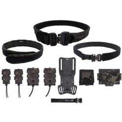 Wilder Tactical Urban Elite Kit w/ 500D Extended Dump Pouch Right Multicam Black 44-48 UEKMCBEXXXL