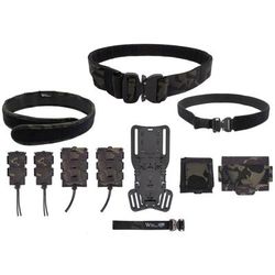 Wilder Tactical Urban Defender Elite Package w/500D Dump Pouch Multicam Black 40-44 UDEPMCBXL