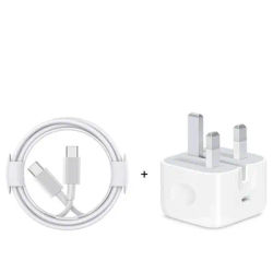 Chargeur USB C-C britannique QC 3.0, Charge rapide PD 25W, pliable, Type C, chargeur mural de voyage, adaptateur d'alimentation pour iPhone 16 15