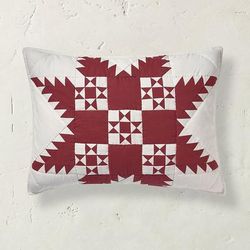 Handcrafted Northstar Cotton Sham - King - Grandin Road