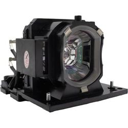 Jaspertronics™ Original Lamp & Housing for the Hitachi CP-EX402 Projector - 1 Year Warranty