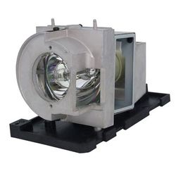 Jaspertronics™ Original SP.72701GC01 Lamp & Housing for Optoma Projectors - 1 Year Warranty