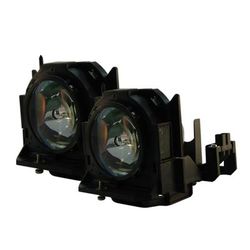 Jaspertronics™ Original Lamp & Housing TwinPack for the Panasonic PT-D5000 Projector - 1 Year Warranty