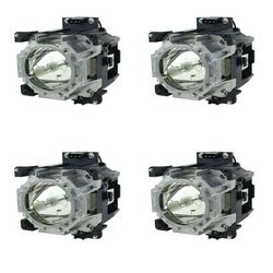 Panasonic Lamp & Housing QuadPack for The Panasonic PT-DW16KU Projector - 1 Year Warranty