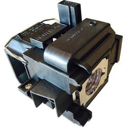 Jaspertronics™ Original Lamp & Housing for the Epson V11H589040 Projector - 1 Year Warranty