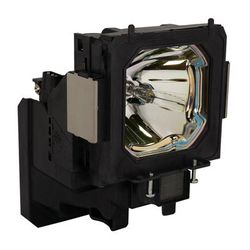 Jaspertronics™ Lamp & Housing for the Eiki LC-SXG400L Projector w Original Ushio Lamp Inside - 1 Year Warranty