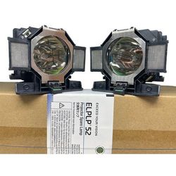 Epson ELP-LP52 Lamp & Housing TwinPack for Epson Projectors - 1 Year Warranty