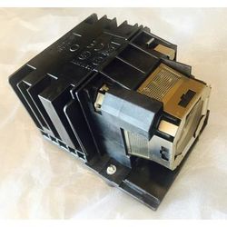 Jaspertronics™ Original Lamp & Housing for the Canon REALiS WX520-D Projector - 1 Year Warranty