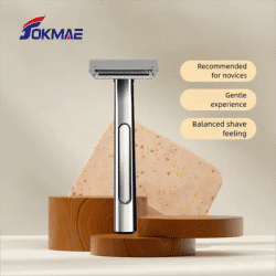 JOKMAE Suspended Blade Thickness Chrome Double-edged Safety Razor Half Blade Shaver Gift Box For Male Metal Handle Shaving Razor
