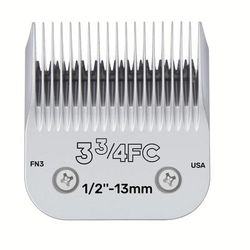 Pet Clipper Blade: A5 Compatible With Andis & Oster Ceramic Blade 3FC 13mm